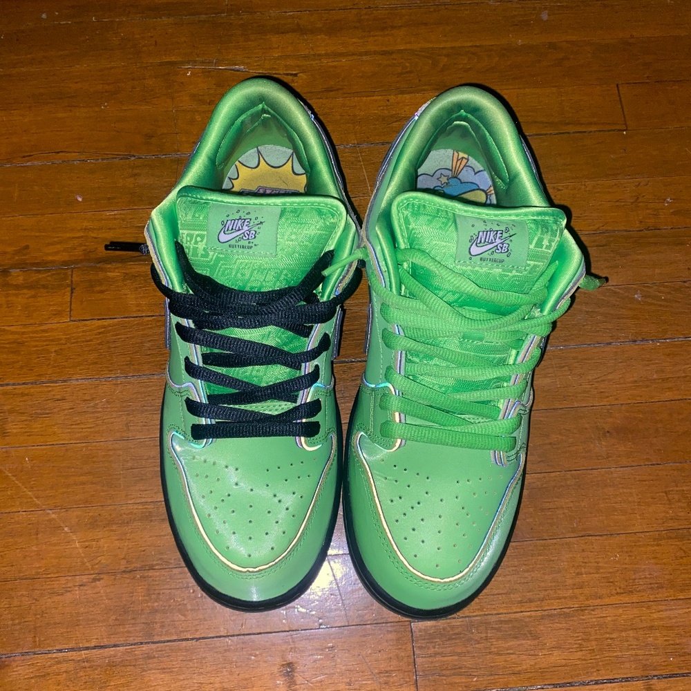 buttercup SB dunks nike
